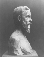 Le Buste de George Bernard Shaw (terre)