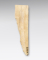 Fragment de relief : jambe et ventre de néréïde