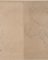 Profil de Rodin écrivant (face) / façades d'églises romanes (verso)