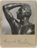 Album de photographies représentant des sculptures de Rodin