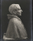 Buste de Benoît XV par Ernest Durig (terre)