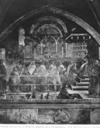 Vie de saint François, fresque de Domenico Ghirlandaio
