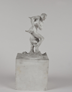 Petite étude pour Adam avec tête de Femme slave, sur base, maquette pour Niobide