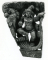 Panneau sculpté : Krishna domptant le serpent Kâlîya