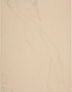 Femme nue allongée vers la droite d'après le modèle Clotilde Gérard ?