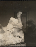 Ariane (marbre) et Rodin en surimpression