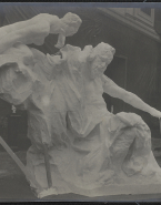 Monument à Victor Hugo au Salon de la Société Nationale des Beaux-Arts (plâtre)