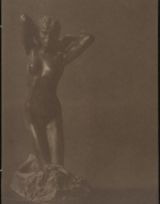 Faunesse à genoux (bronze)