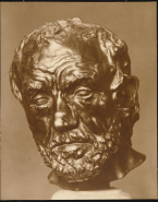 L'Homme au nez cassé, tête (bronze)