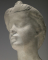 Petit buste de Madame Hélène de Nostitz, avec chigon non tronqué