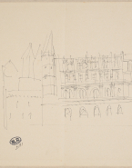 Façade du château d'Amboise (Indre-et-Loire)