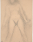 Femme nue assise