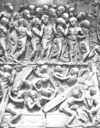 Résurrection des morts et le chœur des élus par Giovanni Pisano