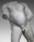 Balzac, étude de nu au gros ventre, sans tête, le bras gauche plié derrière le dos