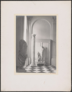 Collection d'antiques de Rodin dans le hall de l'hôtel Biron
