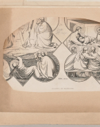 La transfiguration et la Cène d'après Giotto