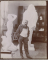 Portrait de Rodin dans l'atelier de la villa