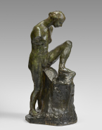 Monument à James Mc Neill Whistler, Etude pour la Muse nue, bras coupés (maquette)