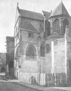 Chevet de la cathédrale de Pontoise