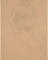 Femme nue assise vers la droite