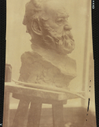 Buste de Victor Hugo (terre)