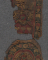 Orbiculus et fragment d'élement décoratif orné d'un quadrupède
