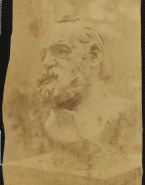 Buste de Victor Hugo (terre)
