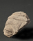 Fragment de visage anthropomorphe provenant d'une figurine