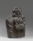 Buste de Rodin aux profils rassemblés