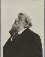 Portrait de Rodin de profil à l'âge de 70 ans
