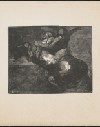 Centaure au galop enlevant une femme d'après Rodin
