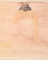 Femme drapée, assise, une main au front