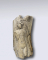 Fragment de relief : femme nue debout, entourée de drapé Aphrodite ?