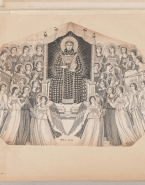 Saint François au milieu des saints d'après Giotto