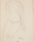 Femme nue assise et de face