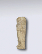 Fragment de relief : Dionysos accoudé à un pilier