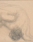 Femme nue penchée en avant, en torsion vers la droite, une main au talon ; Femme nue de face, une jambe repliée et levée.