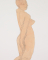 Femme nue agenouillée