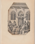 Saint-François d'Assise prêchant d'après Giotto