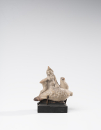 Vase en forme d'Harpocrate assis sur une oie