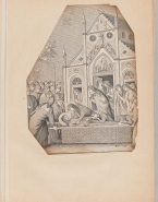 La mort de Saint-François d'Assise d'après Giotto