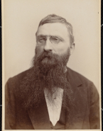 Portrait de Rodin avec des lorgnons