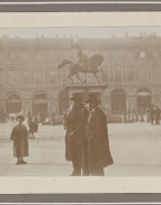Rodin à Turin, en compagnie de Giovanni Cena