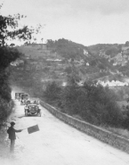 Beynac. Après Sarlat on borde la Dordogne sur un très long parcours.