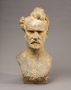 Buste de Victor Henry Rochefort, tête droite
