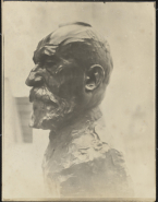 Buste de Puvis de Chavannes (bronze)