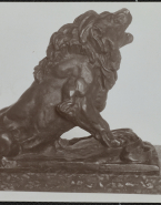 Le Lion qui pleure (bronze)