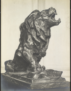 Le Lion qui pleure (bronze)