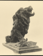 Le Lion qui pleure (bronze)