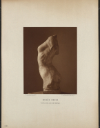 Torse cambré de jeune femme (plâtre)